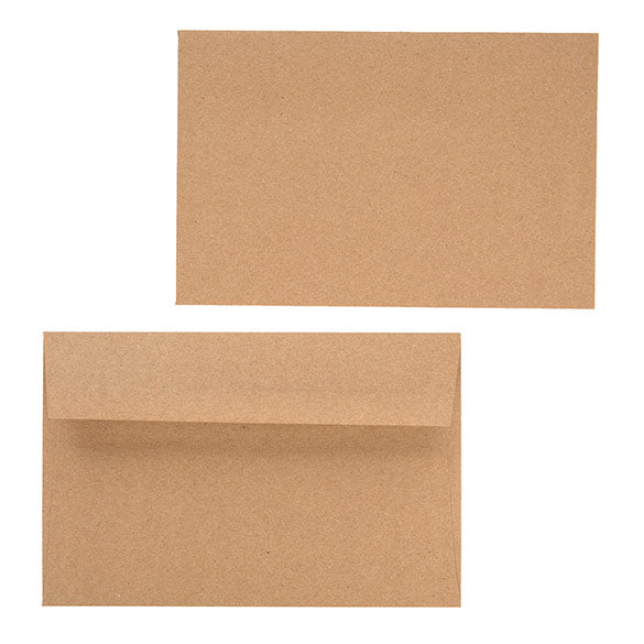 Umschläge Braun 22.2x14.6cm (50 Stück) [EB40]