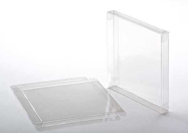 Klarsichtschachteln 14.2x1.6x11.6cm Transparent (25 Stück) [FPB12]