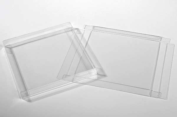 Klarsichtschachteln 14.9x1.6x14.9cm Transparent (25 Stück) [FB190]