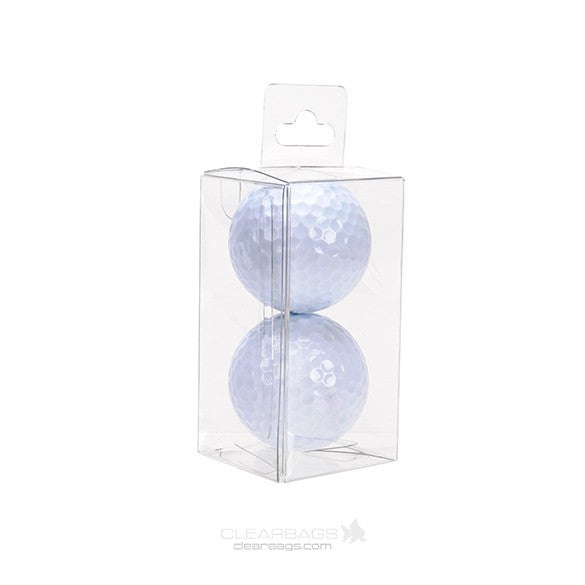 Klarsichtschachteln 4.3x4.3x8.6cm Transparent mit Aufhängeloch (25 Stück) [CHFB323]