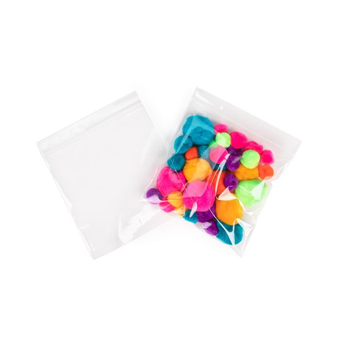 Druckverschlussbeutel 15,2x15,2 cm PE 50 Mikron (100 Stück) [CEZC66]