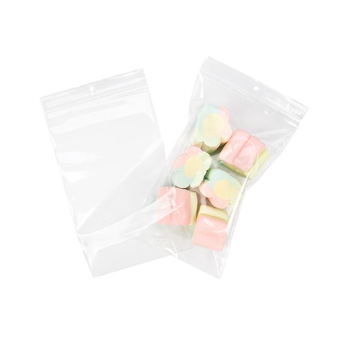 Druckverschlussbeutell mit Runden Loch 15,2x25,4 cm (100 Stück) [CEZR610]