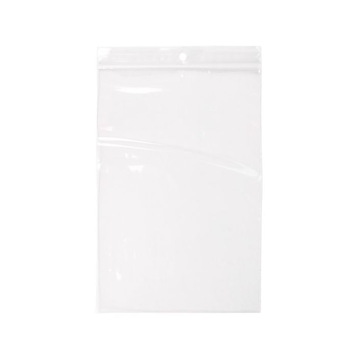 Druckverschlussbeutel mit Runden Loch und Luftloch 15,2x22,9 cm (100 Stück) [CEZR69V]