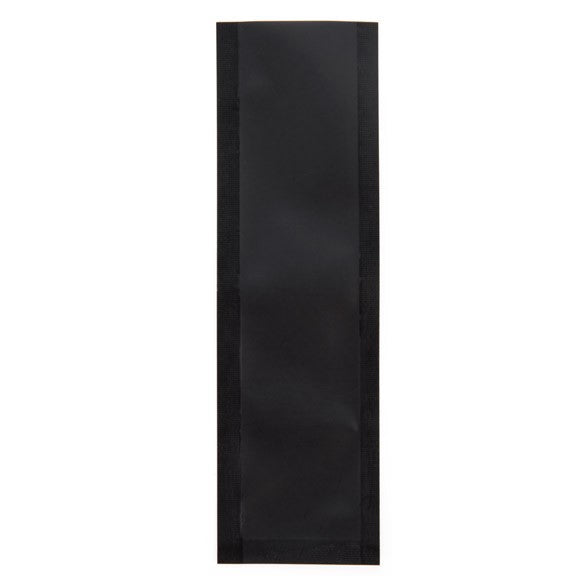 Plastikbeutel Mattschwarz 3.8x12.7cm Verschweißbar (100 Stück) [CRB5B]