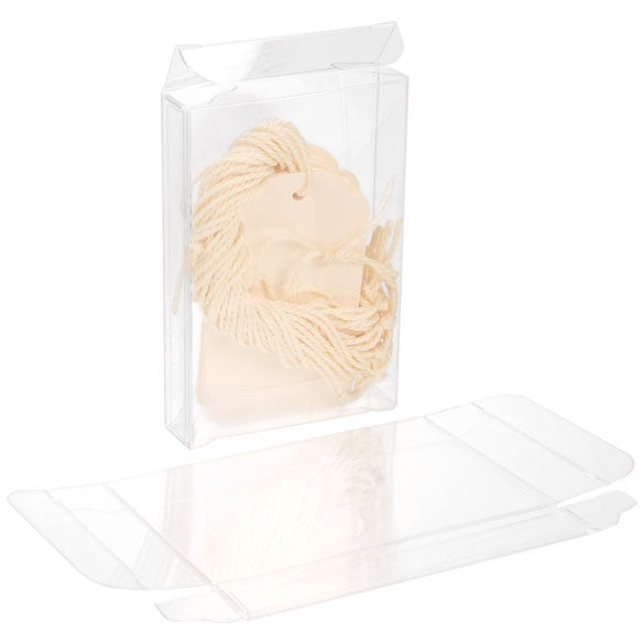 Klarsichtschachteln 6x1.6x9cm Transparent (25 Stück) [FB248]