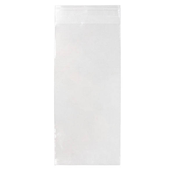 Umweltfreundliche Beutel 11x24.1cm Transparent - Premium (100 Stück) [GC49]