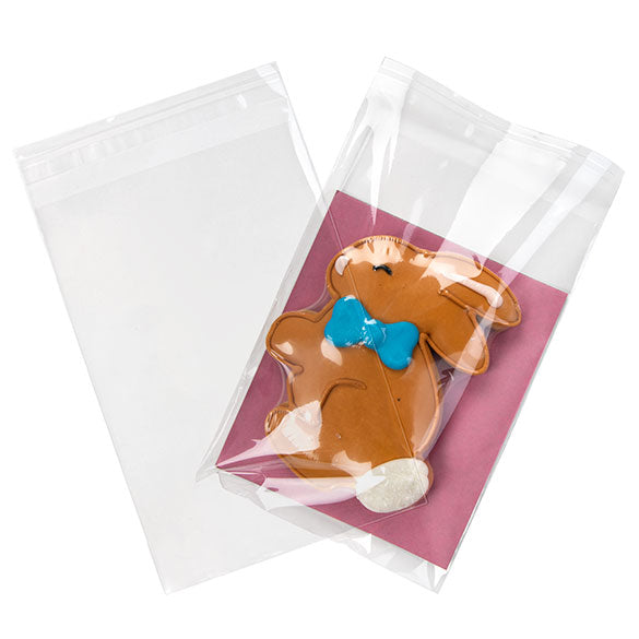Umweltfreundliche Beutel 15x22 + 3.5cm Transparent (100 Stück) [GC59]