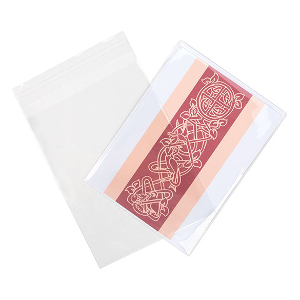 Umweltfreundliche Beutel 12.5x16.5cm Transparent - Premium (100 Stück) [GC65]