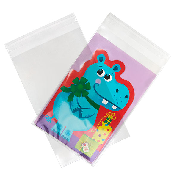 Umweltfreundliche Beutel 15.2x24.1cm Transparent - Premium (100 Stück) [GC69H]
