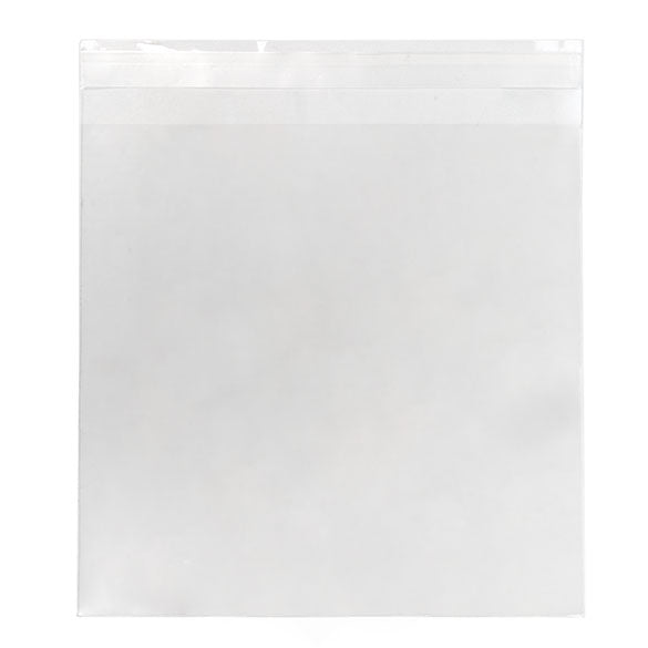 Umweltfreundliche Beutel 19.5x19.2cm Transparent - Premium (100 Stück) [GC7X7M]