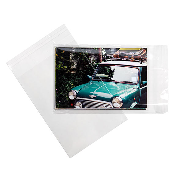 Umweltfreundliche Beutel 11.7x16.2cm Transparent - Premium (100 Stück) [GC4X6XL]