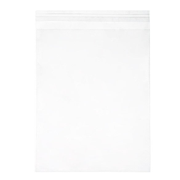 Klappenbeutel 21x25,7cm Hochtransparent (250 Stück) [VL108S]