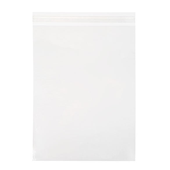 Klappenbeutel 51.9x61.6cm Hochtransparent (250 Stück) [VL20]