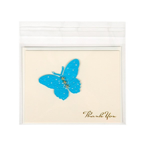 Klappenbeutel 15x11,4cm Hochtransparent (250 Stück) [VL45]