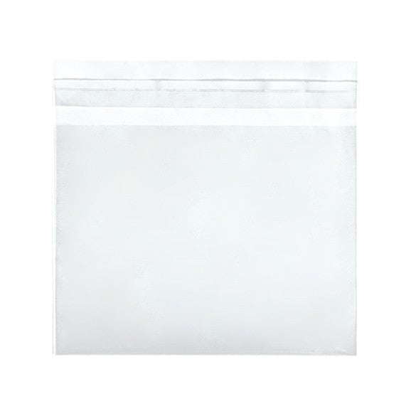 Klappenbeutel 15x11,4cm Hochtransparent (250 Stück) [VL45]