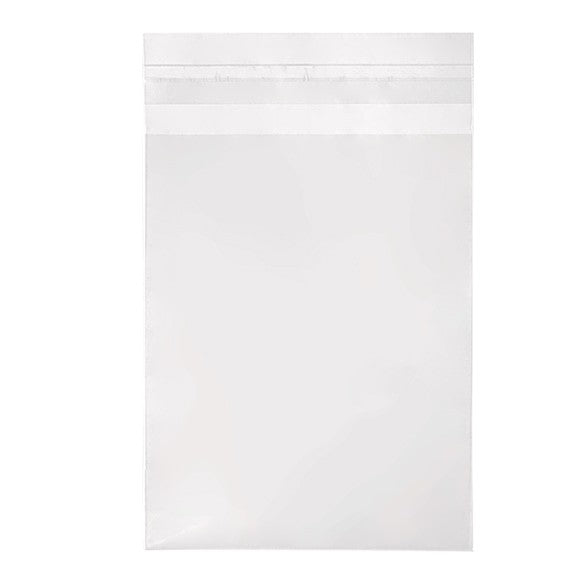 Klappenbeutel 11,7x14,6cm Hochtransparent (250 Stück) [VL54]