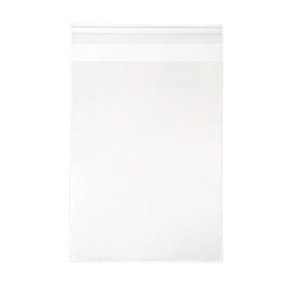 Klappenbeutel 13.8x18.4cm Hochtransparent (250 Stück) [VL75]
