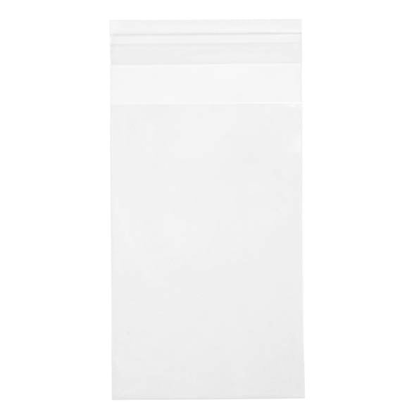 Klappenbeutel 8.5x13cm Hochtransparent (100 Stück) [B3]