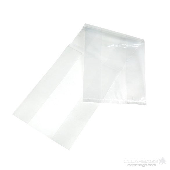 Polybeutel 12.7x7.6x45.7cm mit Seitenfalten (100 Stück) [GB7]