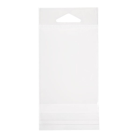 Headerbeutel Transparent 7x8.9cm Wiederverschließbar (100 Stück) [HB23]