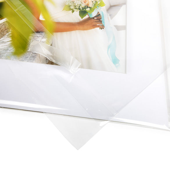 Headerbeutel Transparent 29.1x36.2cm mit Schutzverschluss (100 Stück) [HB11PC]