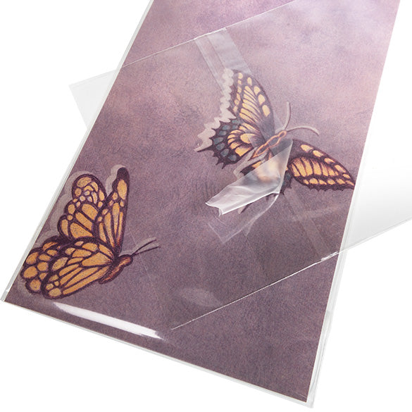Headerbeutel Transparent 11x24.3cm mit Schutzverschluss (100 Stück) [HB49PC]