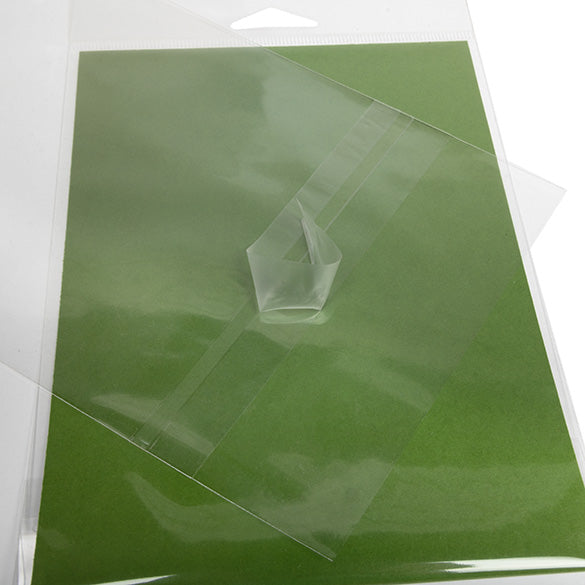 Headerbeutel Transparent 13x17.1cm mit Schutzverschluss (100 Stück) [HB6B2PC]