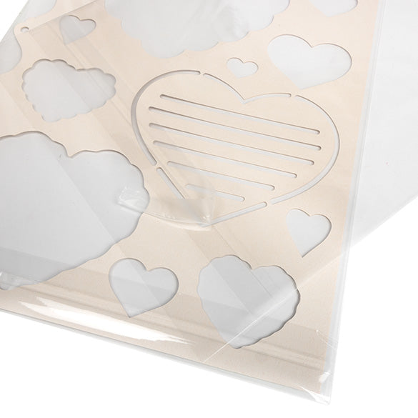 Headerbeutel Transparent 22.1x28.1cm mit Schutzverschluss (100 Stück) [HB811SPC]