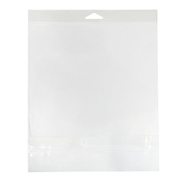 Headerbeutel Transparent 21.4x21cm mit Schutzverschluss (100 Stück) [HB88PC]