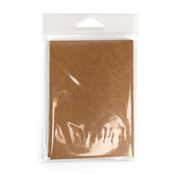 Headerbeutel Transparent 10.3x13.7cm mit Schutzverschluss (100 Stück) [HB4B1PC]