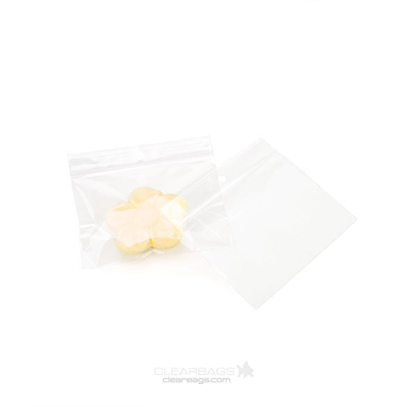 Druckverschlussbeutel mit Aufhängeloch 10x7.5cm Transparent PP 50 Mikron (100 Stück) [ZR43]