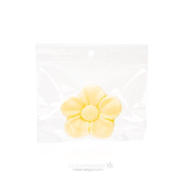 Druckverschlussbeutel mit Aufhängeloch 10x7.5cm Transparent PP 50 Mikron (100 Stück) [ZR43]