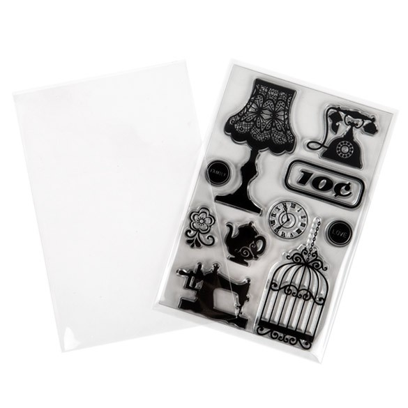 Plastikbeutel 10.8x15.6cm Transparent (250 Stück) [VL4X6NF]