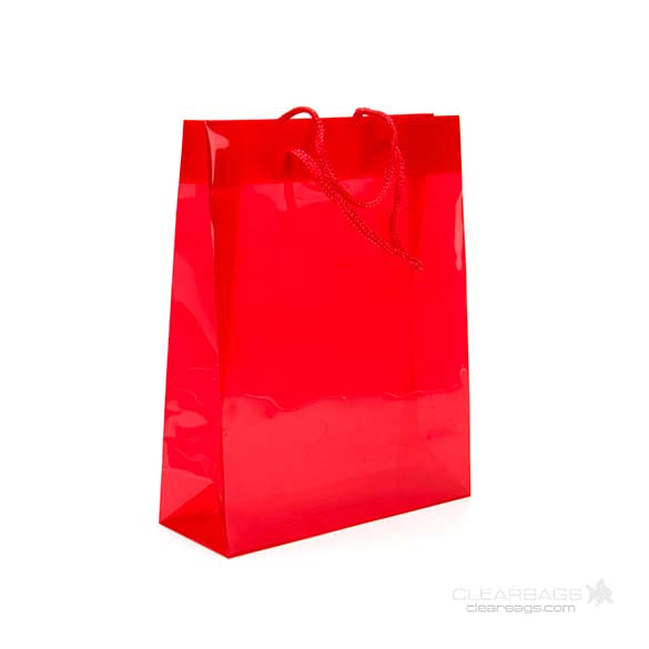 Geschenktaschen 22x7.6x27cm mit Trageschnüren (10 Stück) [G8RD1]