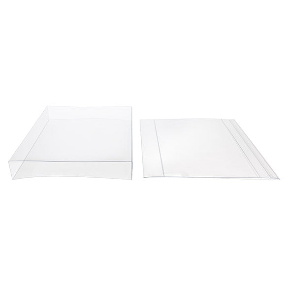 Aufschiebedeckel Transparent 15.1x2.7x20cm (25 Stück) [SC34]
