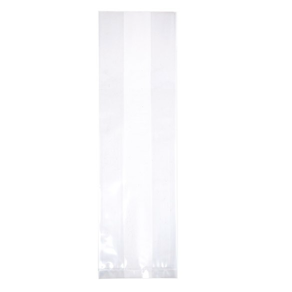 Polybeutel 8.9x5.7x30.5cm mit Seitenfalten (100 Stück) [GB26]