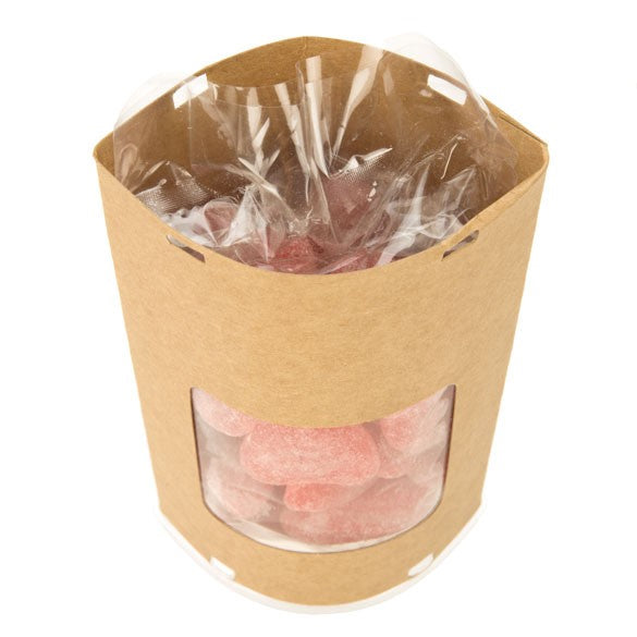 Luxuriöse Geschenkverpackung (oval) 7.8x5.2x15.4cm (25 Stück) [KTEWS26]