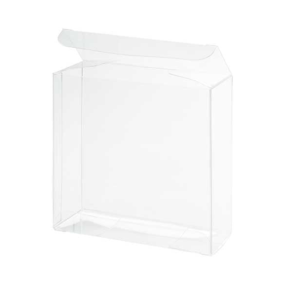 Schokoladenschachteln mit Einsatz 10.8x4.1x10.8cm Transparent (100 Stück) [CNDY194]