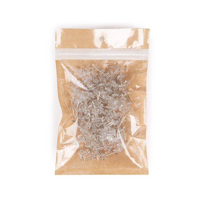 Eco-Friendly Grip Seal Bags Kraft 9.2x12.7 cm