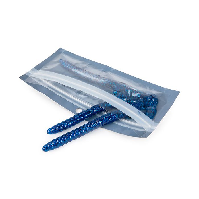 Druckverschlussbeutel Umweltfreundlich Schwarz 14x4.4 cm (100 Stück) [HZBBE8B]