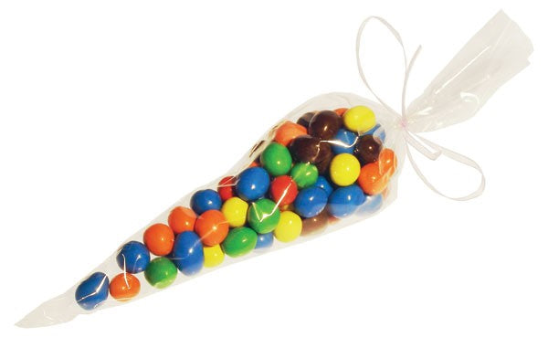 Spitztüten Transparent 30x15cm (100 Stück) [FDACB9]