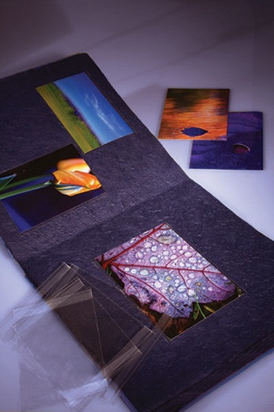 Foto-Präsentationshüllen 20.6x25.6cm Transparent (100 Stück) [CPM8X10S]