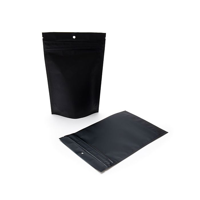 Kindersichere Beutel Mattschwarz 14.9x6.4x23.2cm (100 Stück) [CRP7MB]