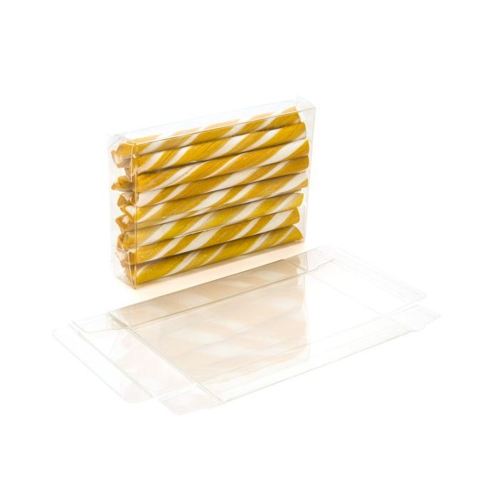 Klarsichtschachteln 9.5x2.5x13 cm Transparent (25 Stück) [FB31]