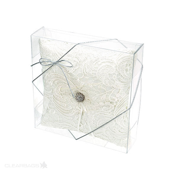 Klarsichtschachteln 19.5x5.1x19.1cm Transparent (25 Stück) [FPB258]