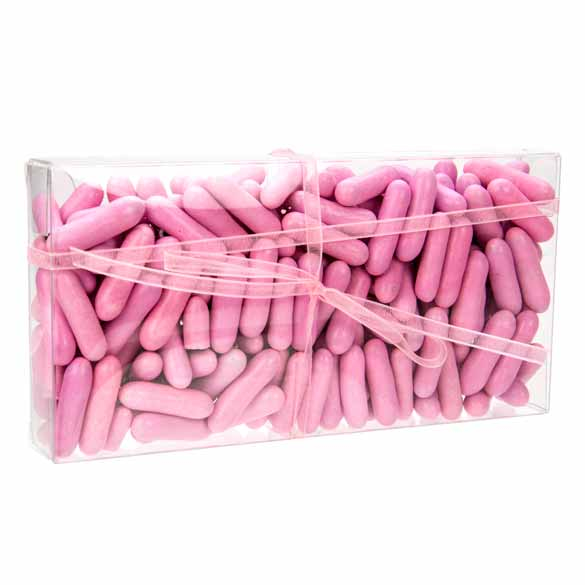 Klarsichtschachteln für 8 Pralinen 7x2.1x13.8cm (25 Stück) [FPB314]