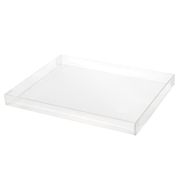 Klarsichtschachteln 21.9x2.5x28.3cm Transparent (25 Stück) [FPB150]