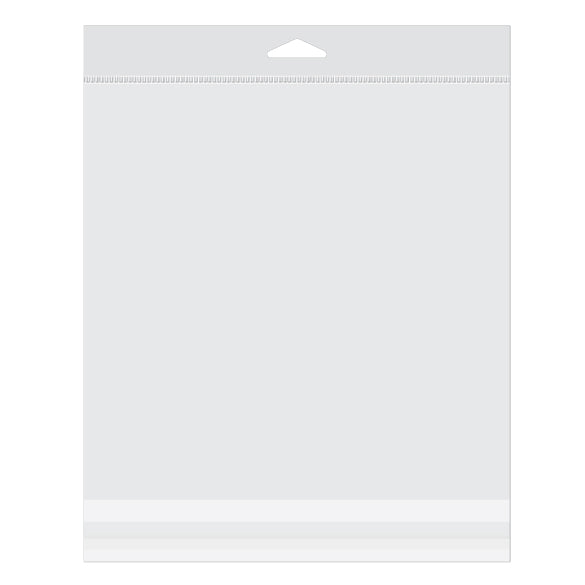 Headerbeutel Transparent 21.4x21cm Wiederverschließbar (100 Stück) [HB88]