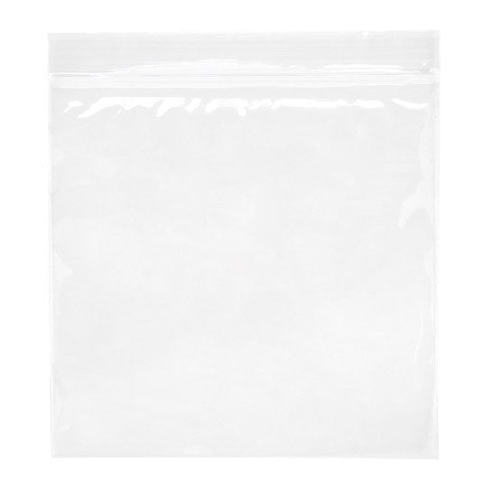 Druckverschlussbeutel mit Luftloch 15x15cm Kristallklar PP 50 Mikron (100 Stück) [ZC66V]