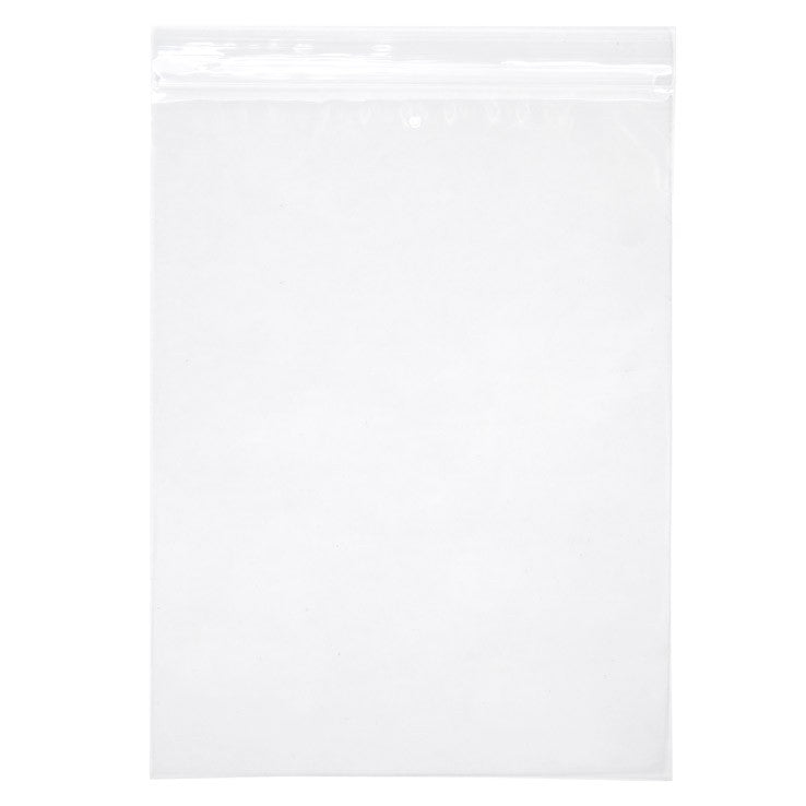 Druckverschlussbeutel 15x20.5cm Transparent PP 50 Mikron (100 Stück) [ZC68V]